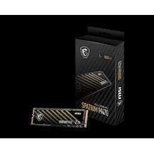 Msı Ssd Spatıum M470 Pro Pcıe 4.0 Nvme M.2 1tb R:6000 W:4500