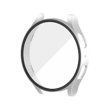 Galaxy Watch 5 44mm Sert Pc Kasa Ve Ekran Koruyucu Sbt Watch Gard 14 - Gümüş