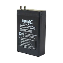 4 Volt 1.80 Amper 7.5x5x2 Lightex Lt-418 Akü 50 22 75 Mm