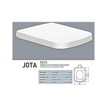 Klozet Kapağı Soft Jota Nkp Beyaz