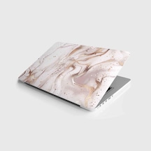 Laptop Sticker Notebook Pc Kaplama Etiketi Soyut Altın Gül Rengi