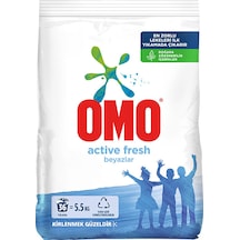 3 Adet Omo Active Fresh 5,5 Kg Beyazlar