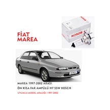 MAREA 1997-2002 ARASI ÖN KISA FAR AMPÜLÜ H7 55W BOSCH