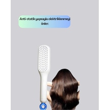 Pratik Mekanizmalı Saç Tarağı Kendi Kendini Temizler, Taşınabilir - Lisinya