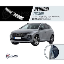 Hyundai Tucson Krom Bagaj İç Eşik Koruma 2022 Üzeri P.çelik Parlak