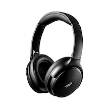 Tribit Quietplus 71 Anc Gürültü Engelleme 30 Saat Oynatma Süresi Rahat Ve Ayarlanabilir Bluetooth Kulak Üstü Kulaklık Siyah