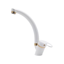 Kustar Sema Altın Beyaz Mutfak Eviye Bataryası