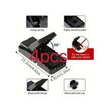 Willowhaven 4 Adet Hafif Temasız Fare Kapanı Ev Apartman Yurt İçin Hızlı Güvenli