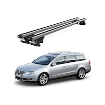 Venüs Volkswagen Passat Variant B6 2005-2010 Uyumlu Gri Ara Atkı Port Bagaj Tavan Barı