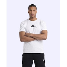 Kappa Fontado Tee Erkek Beyaz Regular Tişört