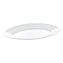 Ermiya Hitit Arya Termostar 12 Ad Melamin 25 CM Kayık Tabak Beyaz
