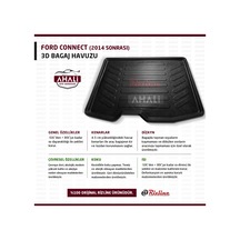 Rizline Ford Connect 2014 Sonrası 3D Bagaj Havuzu+Araç Kokusu