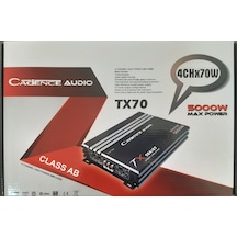 Cadence Tx 4.70 5000W 4 Kanal Oto Amfi Anfi