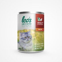 Leos Tavuk Etli Pate Konserve Yetişkin Kedi Maması 12 x 400 G