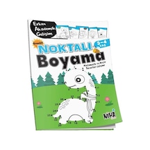 Örnekli Noktalı Boyama 3 - 4 Yaş- Niha Çocuk