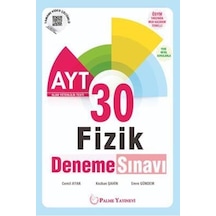 Palme Yks Ayt Fizik 30 Deneme Sınavı Yeni