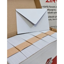 Renkli Zarf Gri Renk 13 X 18 100 Adet