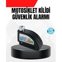 Northcity Alarm Disk Fren Kilidi - Paslanmaz Çelik Motosiklet, Scooter Ve Bisiklet Güvenliği