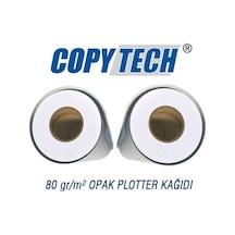 2'li Koli - 1067mm x 50m Plotter Kağıdı 80gr/m²