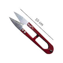 Tekstil Makası Openet,nakış,dokuma,iplik Mkası 10 Cm Taksun 1 Adet - Kırmızı