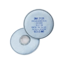 3m 2128 P2 R Çok Yönlü Koruyucu Partikül Filtresi - 2 Çift