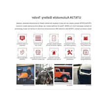 Akü Test Cihazı, 3 Ah - 250 Ah Kapasite İle Uyumlu