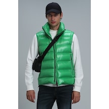 Lufian Peter Kaz Tüyü Erkek Yelek Yeşil 112130018100600