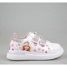 Bücür Ortopedi 502 Barbili Beyaz Çocuk Sneakers Beyaz