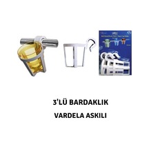 3'lü Bardaklık Marin Tip