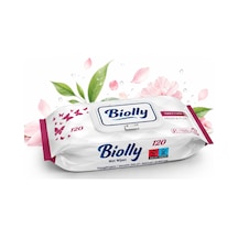Biolly Daily Care Günlük Islak Mendil 120 Yaprak - Koli 12 Adet 12'li Set