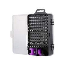 Fastbuy 135 Adet Cep Telefonu Sökme Aracı, Saat Onarımı Alet, Tornavida Seti, Siyah Mor