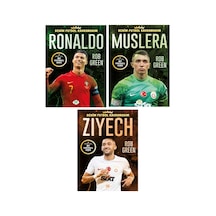 Dokuz Benim Futbol Kahramanım Ronaldo - Muslera - Ziyech Poster Sticker Futbolcu Kartı Hediyeli