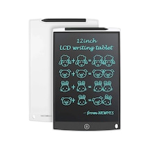 12 Inc Writing Lcd Grafik Dijital Kalemli Çizim Tableti Yazı Tahta Not Yazma Eğitim Tableti