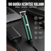 Tıraş Makinesi Saç Sakal Ense Çizim Ayarlanabilir Başlık Yeni Nesil