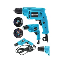 Steiner 1400 Watt 10 Mm Kablolu Darbesiz Vidalama Matkap Mavi