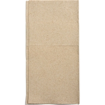 Çift Kat Kraft Cepli Peçete 1/8 40x40 Cm Açık Hali 50 Adet