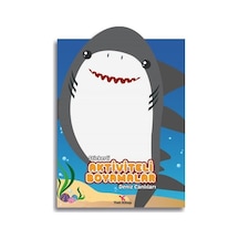 Stickerli Aktiviteli Boyamalar - Deniz Canlıları- Yeti Kitap