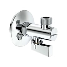 Roca Ara Musluk, Aqua, Filtreli, Krom, 1/2"-3/8" A525168200 Gri