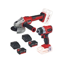 Einhell AXXİO 18/115 Q Avuç Taşlama TE-CI 18 Bl Vidalama 2 x 4.0 Ah