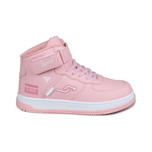 Jump 27835 Cırtlı Yüksek Bilekli Pembe Kız Çocuk Sneaker Günlük Spor Ayakkabı