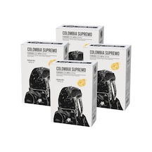 Noir Pit Coffee Co. Colombia Supremo Çekirdek Kahve, 4x250g Diğer