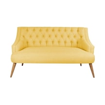 Lamont Loveseat İkili Kanape Sarı