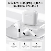 Bluetooth 5.3 Tws Kablosuz Kulak İçi Kulaklık 25 Metre Menzil Şarj Kutulu Diğer