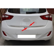 Hyundai I30 Krom Bagaj Alt Çıta 2012-2017 Paslanmaz Çelik