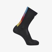 Salomon Pulse Race Flag Crew New R+l Unisex Çorap Black Lc2625200 Siyah