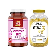 Ncs Vitamin B12 120 Tablet & Flx Omega 3-6-9 90 Tablet