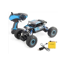 Hb-Py1603 Rock Crawler 1:18 Ölçek Uzaktan Kumandalı 4 Çeker Araba Mavi