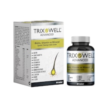 Trixowell Biotin. Vitamin Mineral Içeren Multivitamin 60 Tablet