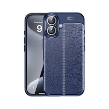 Newface Apple İphone 16 Plus Kılıf Auto Focus Kapak - Lacivert