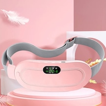 Geekyou Portatif Açık Pembe Menstrual Ağrı Kesici Kemer - 4 Vibration Modu, 3 Isı Seviyesi, Lcd Ekranlı, Pı Isıtma Teknolojisi İle Kan Akışını Artırır